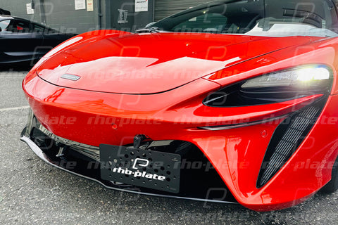 Rho-Plate V2 License Pate Relocator - 2023-2024 Mclaren Artura