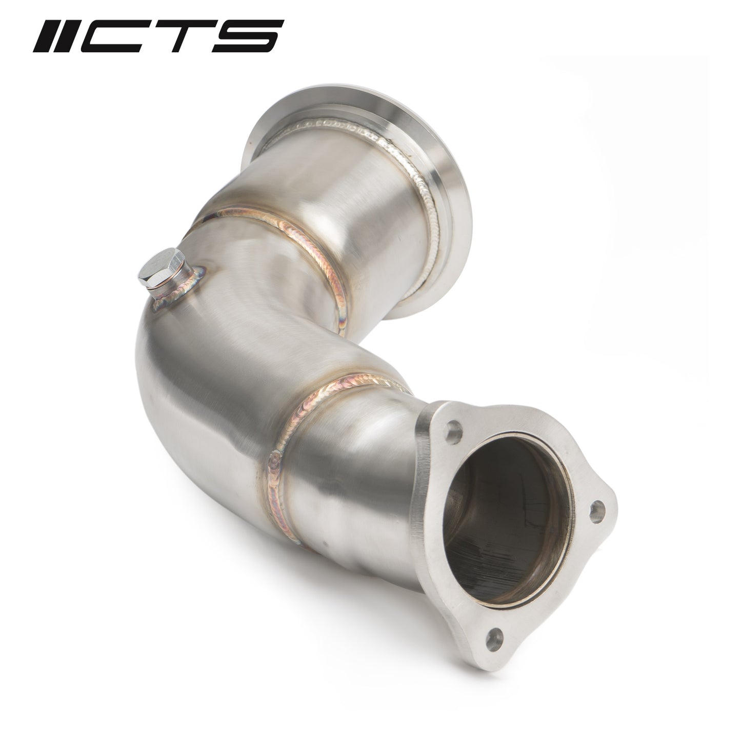 CTS Turbo High-Flow Catted Downpipe - 2018+ Audi B9 RS5 - STREETUNED