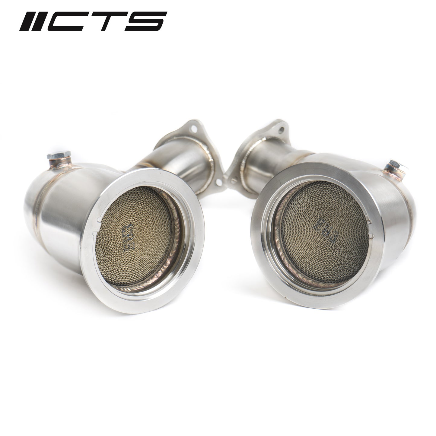 CTS Turbo High-Flow Catted Downpipe - 2018+ Audi B9 RS5 - STREETUNED