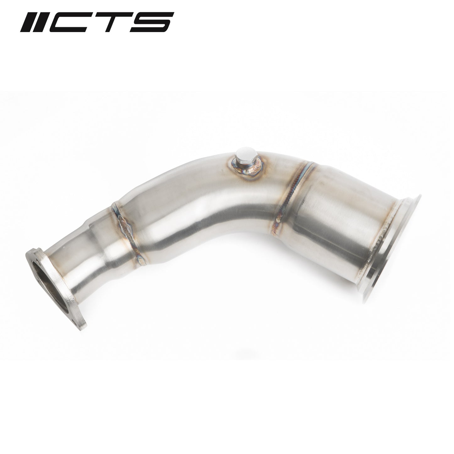 CTS Turbo High-Flow Catted Downpipe - 2018+ Audi B9 RS5 - STREETUNED