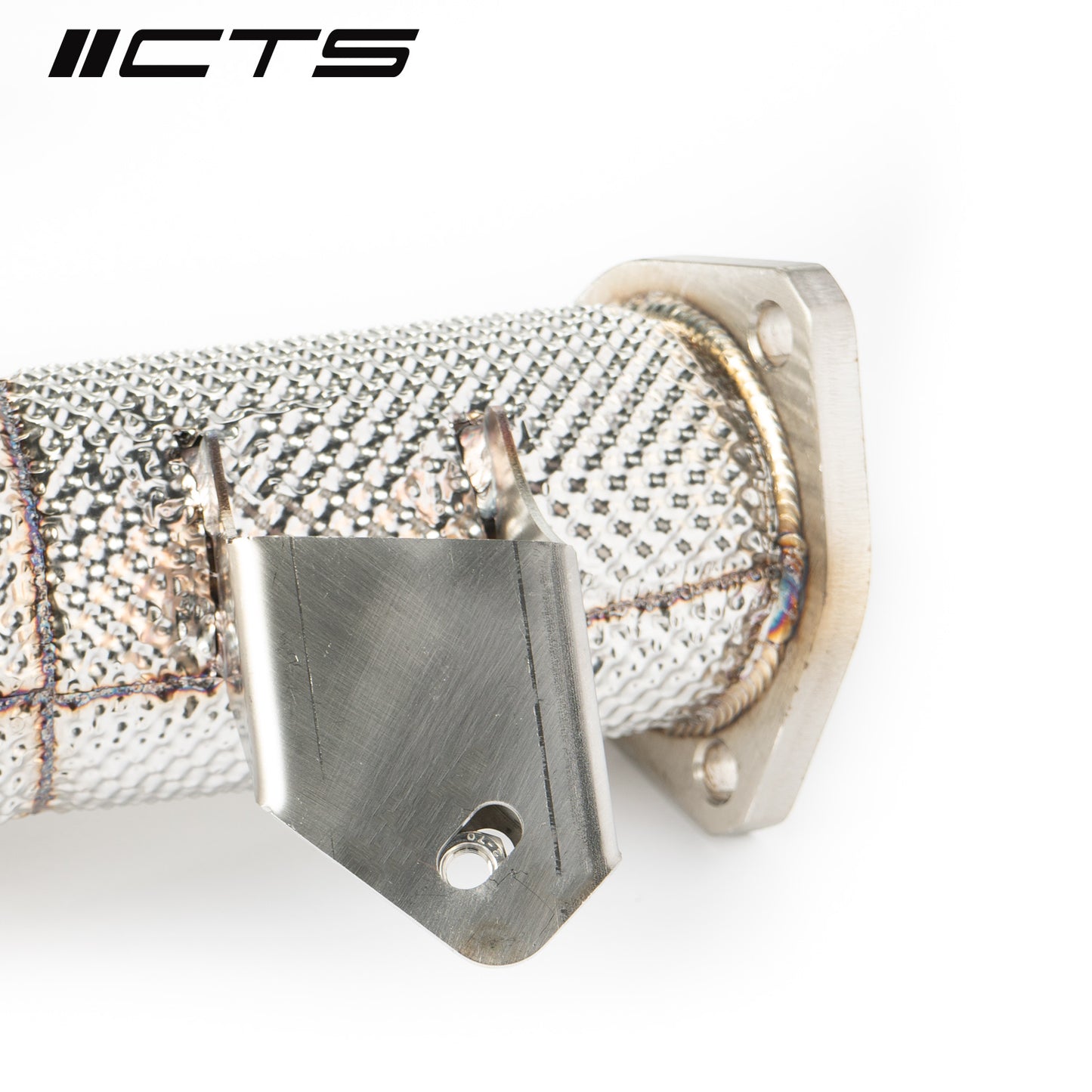 CTS Turbo Resonator Delete Midpipe - 2020-2024 Audi C8 RS6/RS7 4.0T - STREETUNED