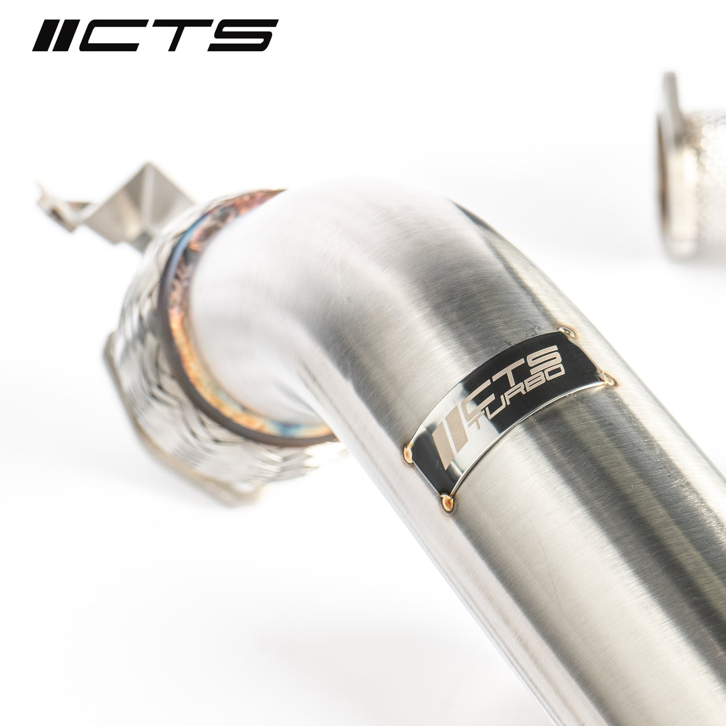 CTS Turbo Resonator Delete Midpipe - 2020-2024 Audi C8 RS6/RS7 4.0T - STREETUNED