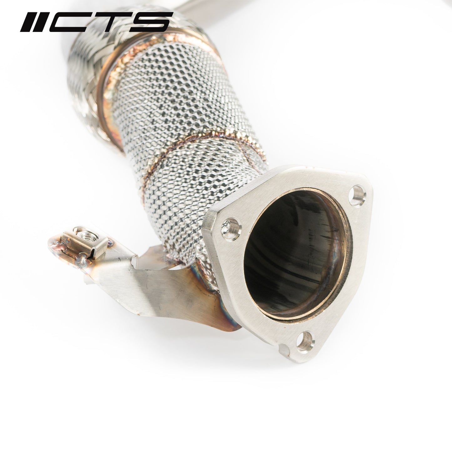 CTS Turbo Resonator Delete Midpipe - 2020-2024 Audi C8 RS6/RS7 4.0T - STREETUNED