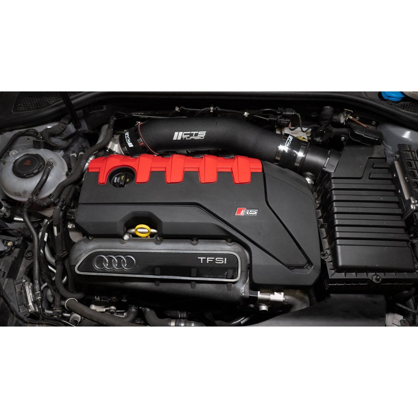 CTS Turbo Air Intake Pipe - 2018+ Audi 8V/8Y RS3/Audi 8S TTRS 2.5T EVO 4″ (Factory Airbox To 4″ Inlet) - STREETUNED