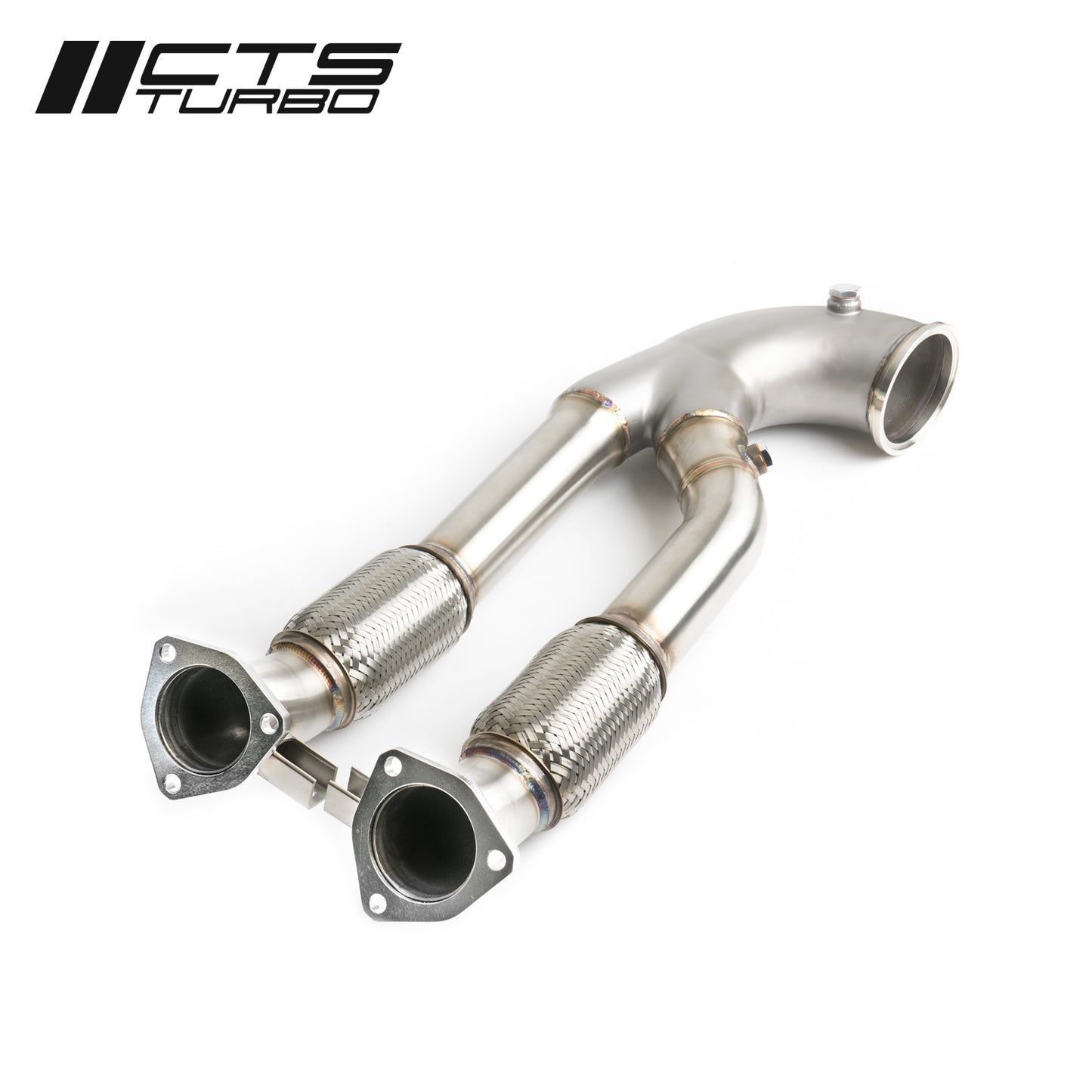 CTS Turbo Race Catless Downpipe - 2018+ Audi 8V/8Y RS3/Audi 8S TTRS 2.5T EVO - STREETUNED