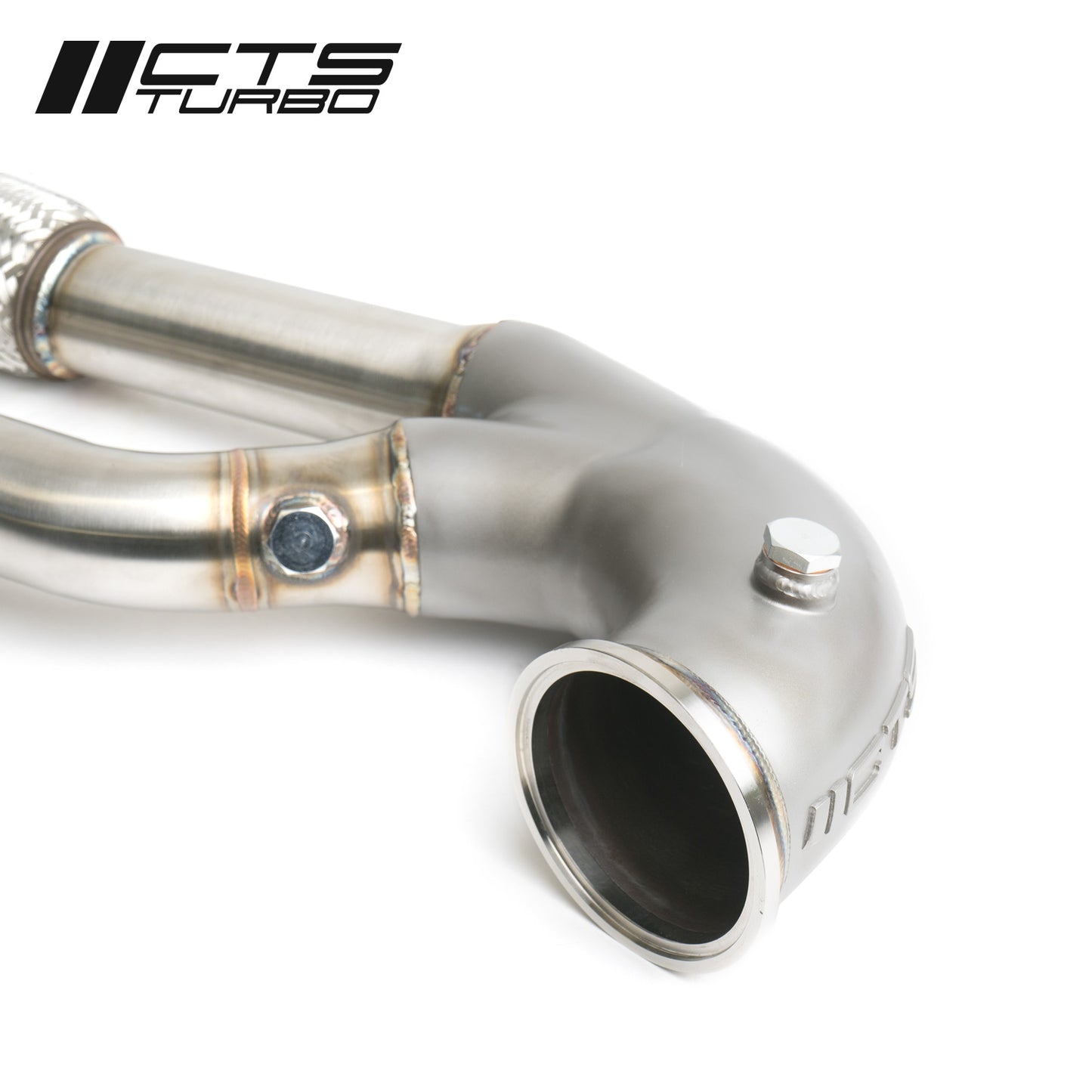 CTS Turbo Race Catless Downpipe - 2018+ Audi 8V/8Y RS3/Audi 8S TTRS 2.5T EVO - STREETUNED