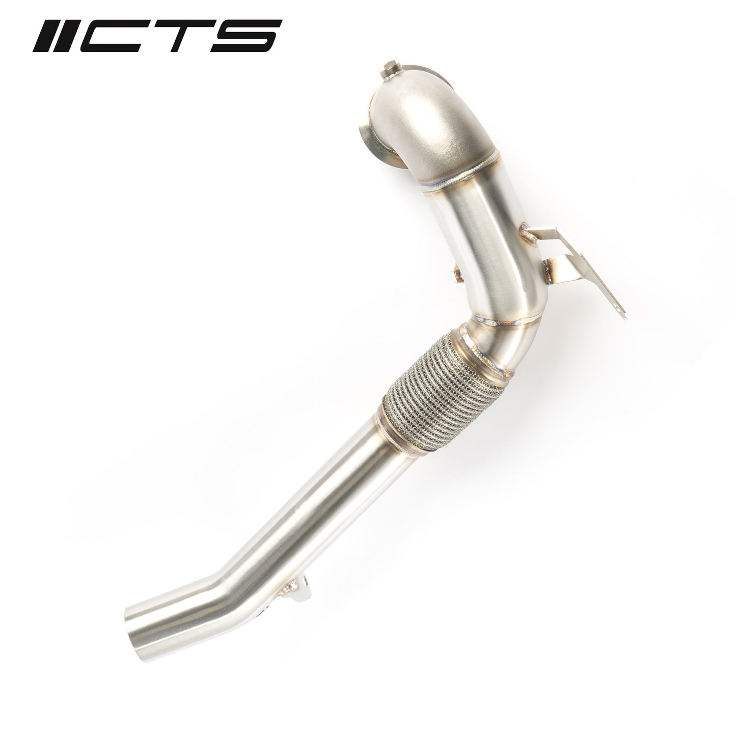 CTS Turbo EVO4 Race Downpipe - 2022+ Volkswagen MK8 Golf R/Audi 8Y S3 - STREETUNED