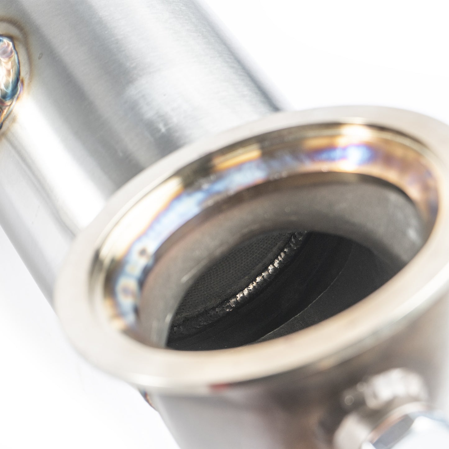 CTS Turbo EVO4 AWD High-Flow Catted Downpipe - 2022+ Volkswagen MK8 Golf R/Audi 8Y S3 - STREETUNED