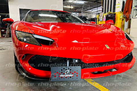 Rho-Plate V2 License Pate Relocator - 2024+ Ferrari 296 GTB