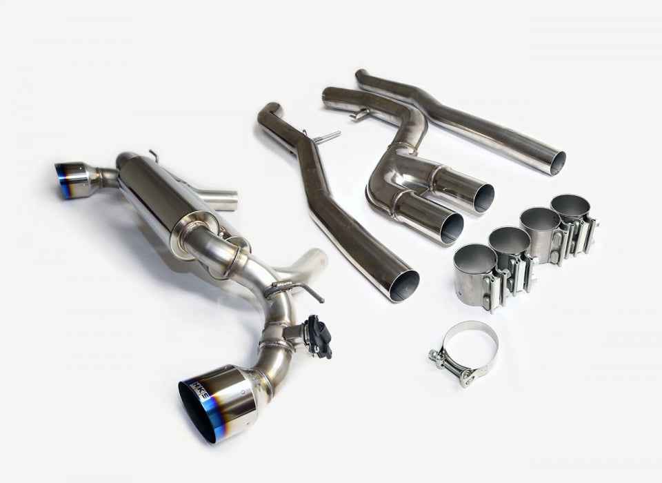 HKS Dual Muffler Exhaust - 2019-2024 Toyota GR Supra W/O OPF
