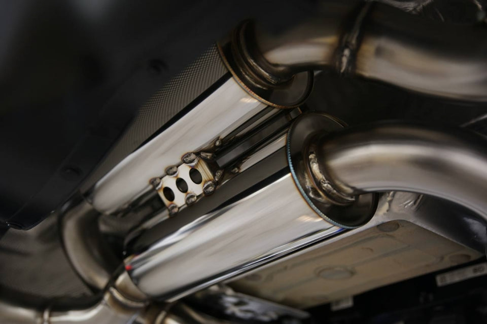 HKS Dual Muffler Exhaust - 2019-2024 Toyota GR Supra W/O OPF