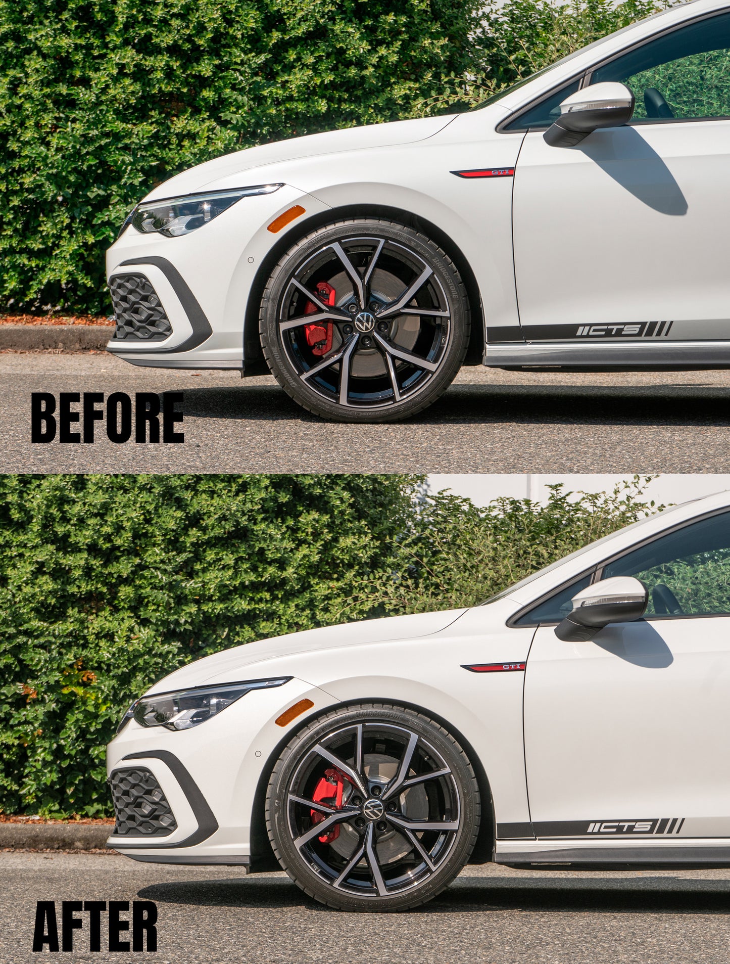 CTS Turbo Lowering Springs - 2022+ Volkswagen MK8 GTI - STREETUNED