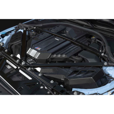 Dinan Carbon Fiber Engine Cover - 2021-2024 BMW G87 M2/G80 M3/G82 M4 - STREETUNED