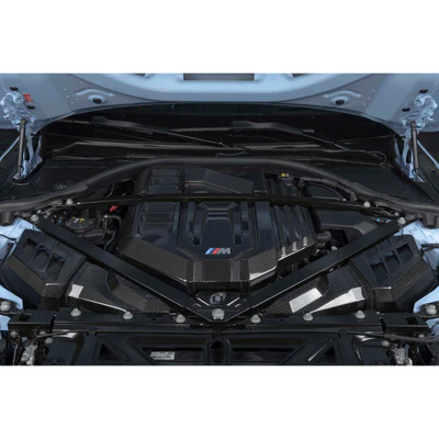 Dinan Carbon Fiber Engine Cover - 2021-2024 BMW G87 M2/G80 M3/G82 M4 - STREETUNED
