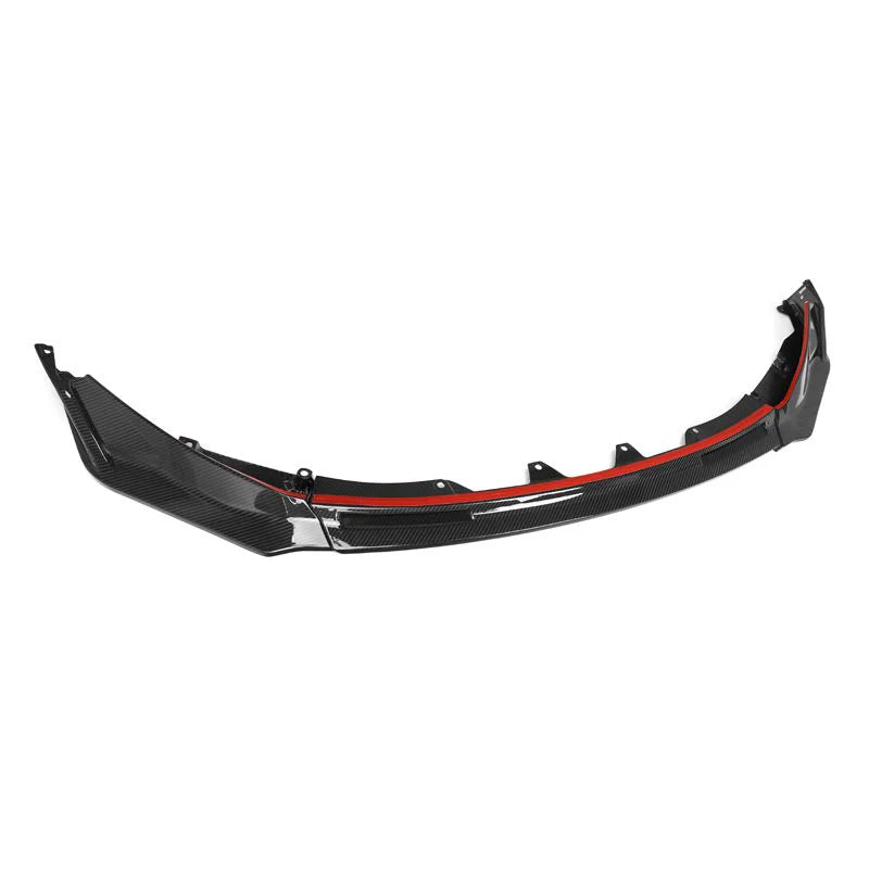 V Style Carbon Fiber Front Lip - 2021+ BMW G80 M3/G82 M4 - STREETUNED
