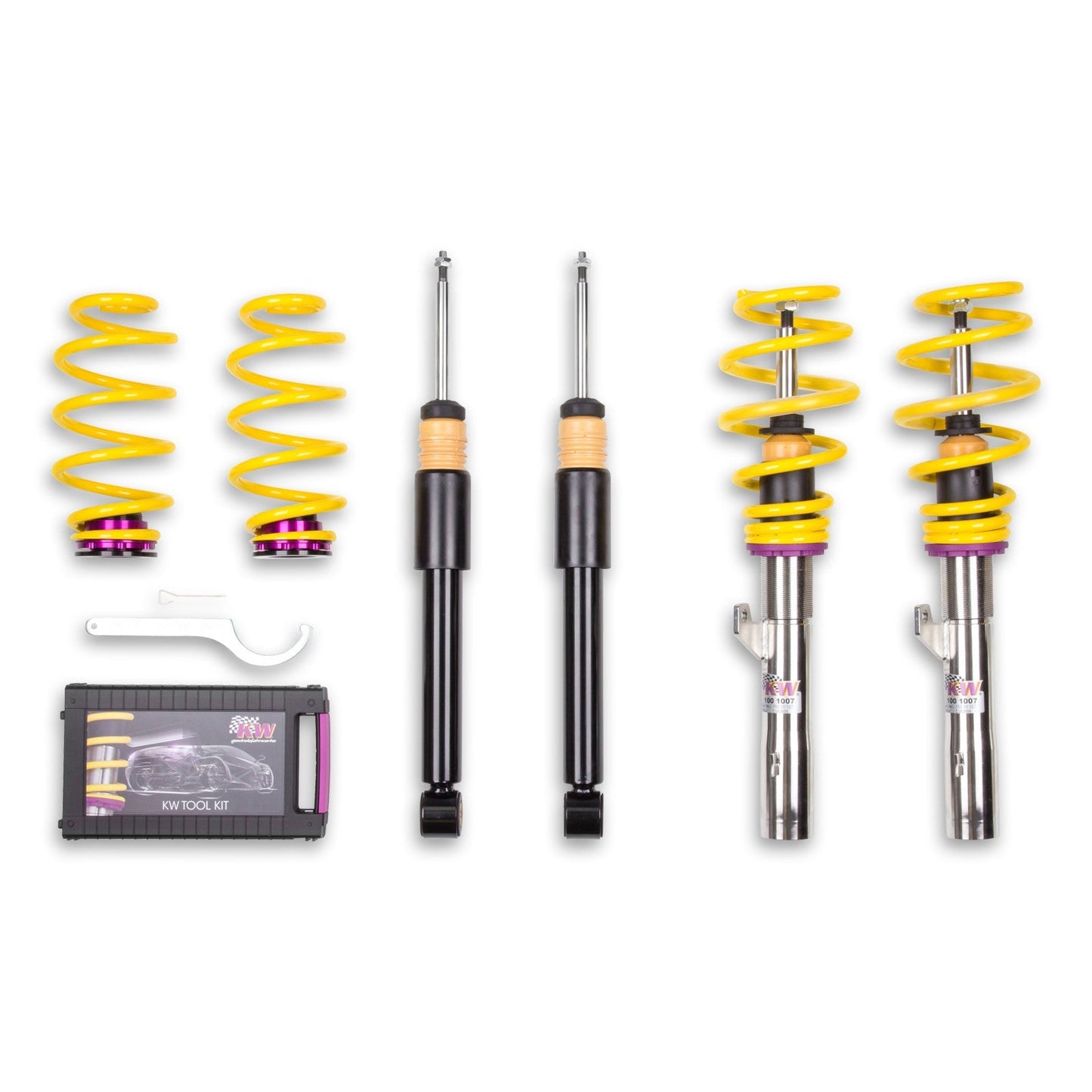 KW V2 Coilover Kit - 2003-2009 Infiniti G35 Coupe 2WD / 03-09 Nissan 350Z - STREETUNED