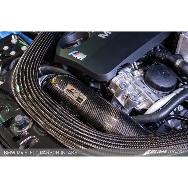 AWE Tuning BMW F8x M3/M4 S-FLO Carbon Intake - STREETUNED
