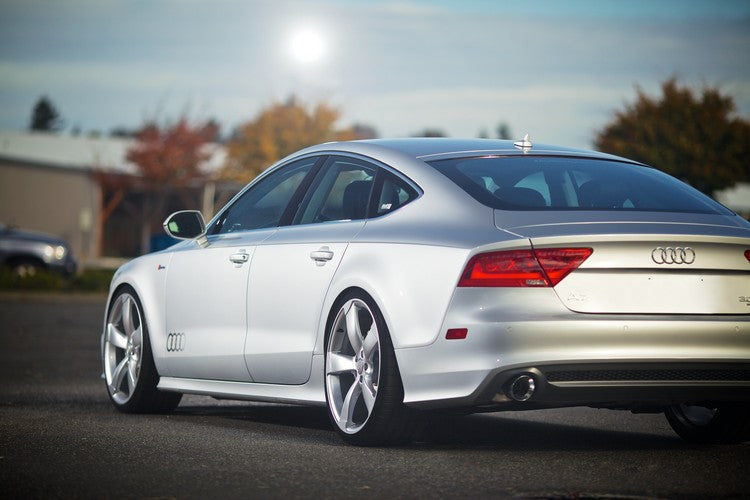 AWE Tuning Touring Edition Exhaust With Dual Outlet Chrome Silver Tips - 2012-2015 Audi C7 A7 3.0T - STREETUNED