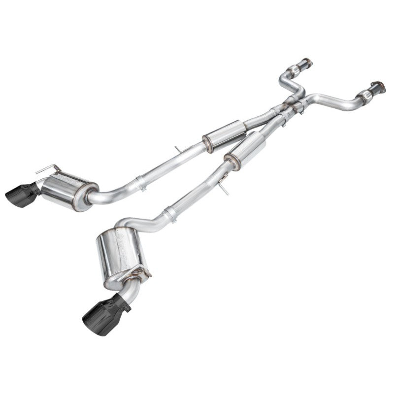 AWE Tuning Touring Edition Catback Exhaust System w/ Diamond Black Tips - 2023-2024 Nissan Z - STREETUNED