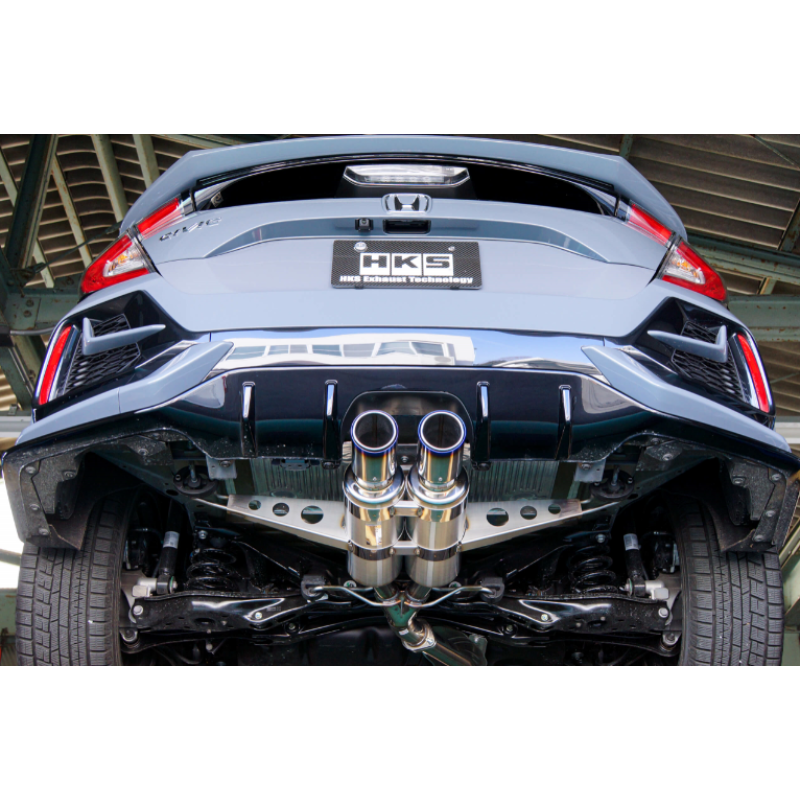HKS Hi-Power Exhaust SPEC-L2 - 2017-2021 Honda Civic