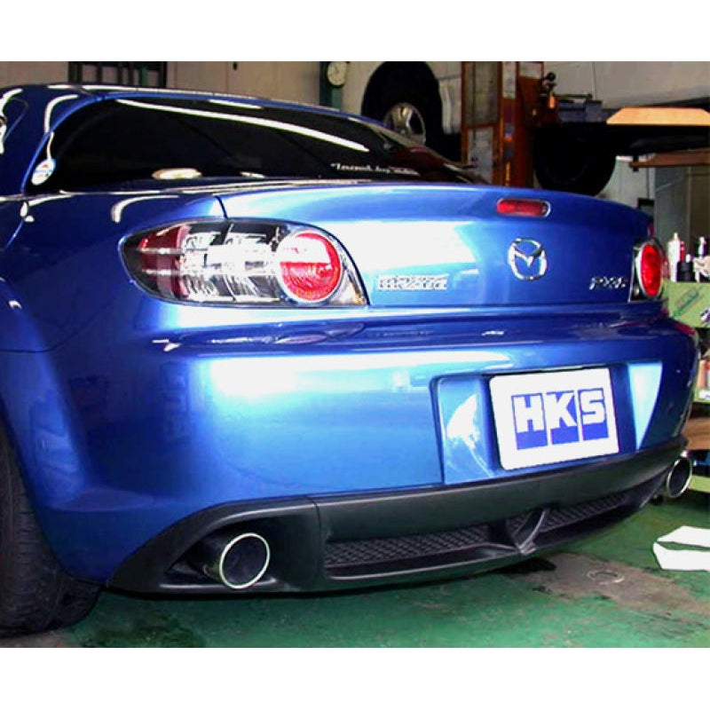 HKS Legamax Catback Exhaust - 2003-2006 Mazda RX-8