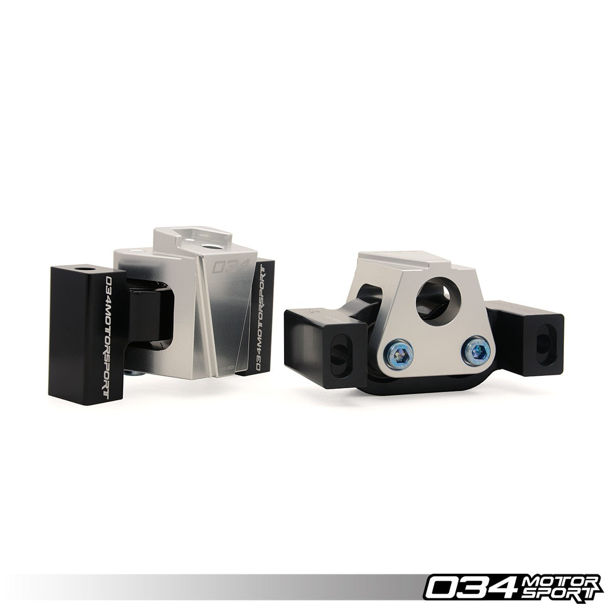 034 Motorsport Billet Motorsport Engine Mount Pair, B8/B8.5 Audi A4/S4, A5/S5, and Q5/SQ5 - T1 Motorsports