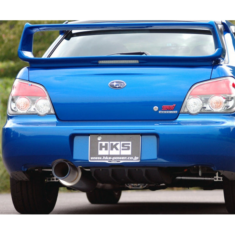 HKS Hi-Power Spec R Exhaust - 2004-2007 Subaru WRX STI