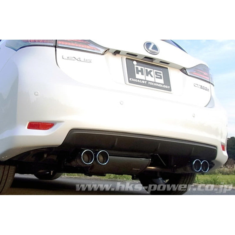 HKS Legamax Premium Exhaust System - 2011-2017 Lexus CT300h
