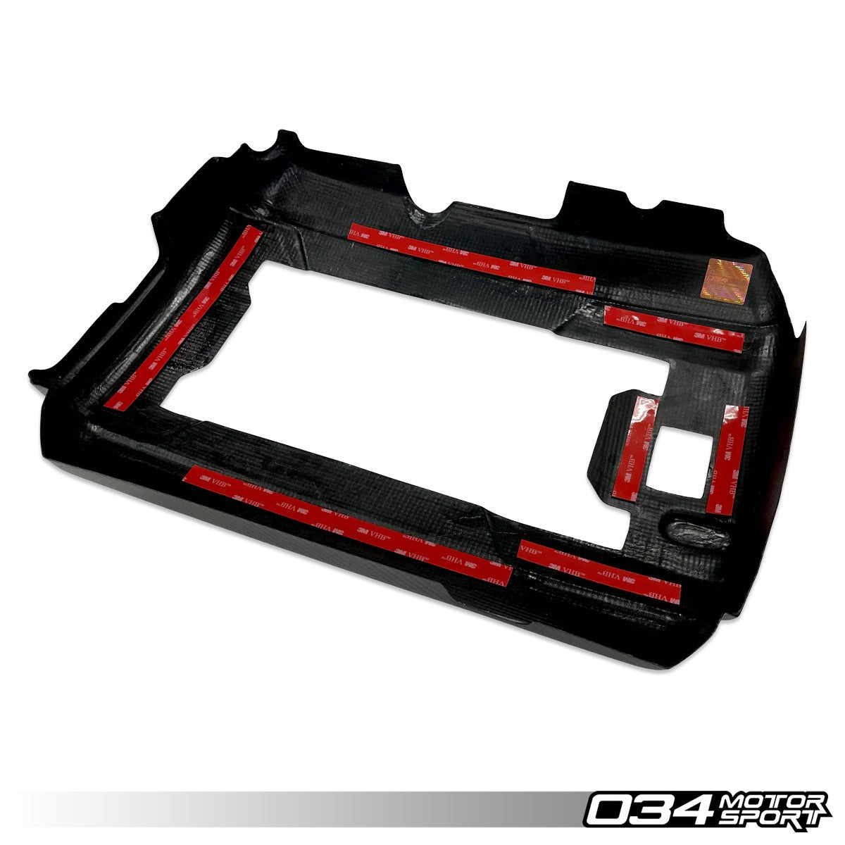 034 Motorsport Carbon Fiber Engine Cover Overlay, Mk7 & MK7.5 Golf, GTI, & Golf R - T1 Motorsports