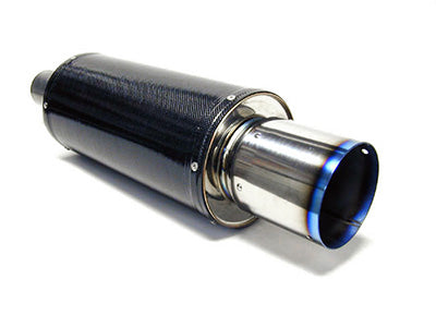 HKS Carbon Ti Hi-Power Exhaust - 1995-1999 Mitsubishi Ec;ipse GSX Eagle Talon