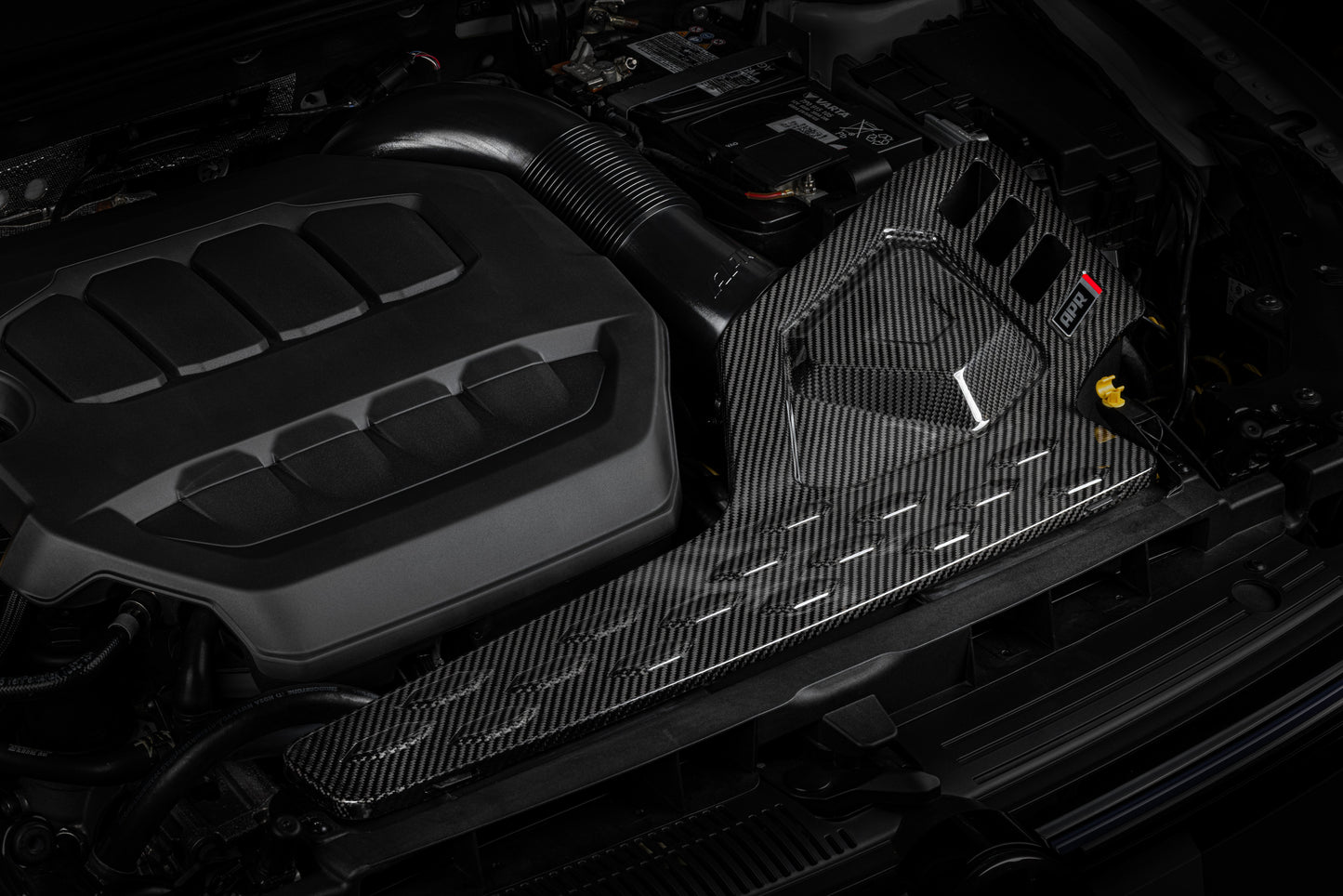 APR Intake System Cover (Carbon Fiber Twill) - 2022+ Volksagen MK8 GTI/Audi A3 2.0T EA888.4 (MQB EVO) - STREETUNED