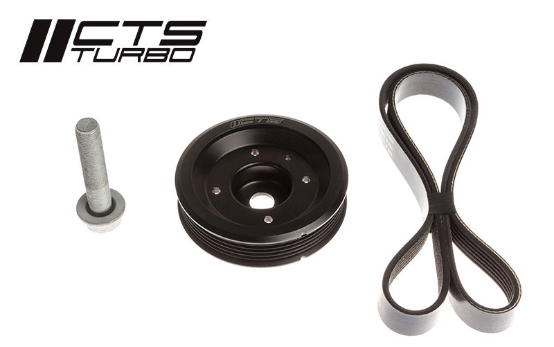 CTS Turbo Crank Pulley Kit - 2015-2021 Volkswagen MK7 GTI/Golf R and Audi A3/S3 - STREETUNED