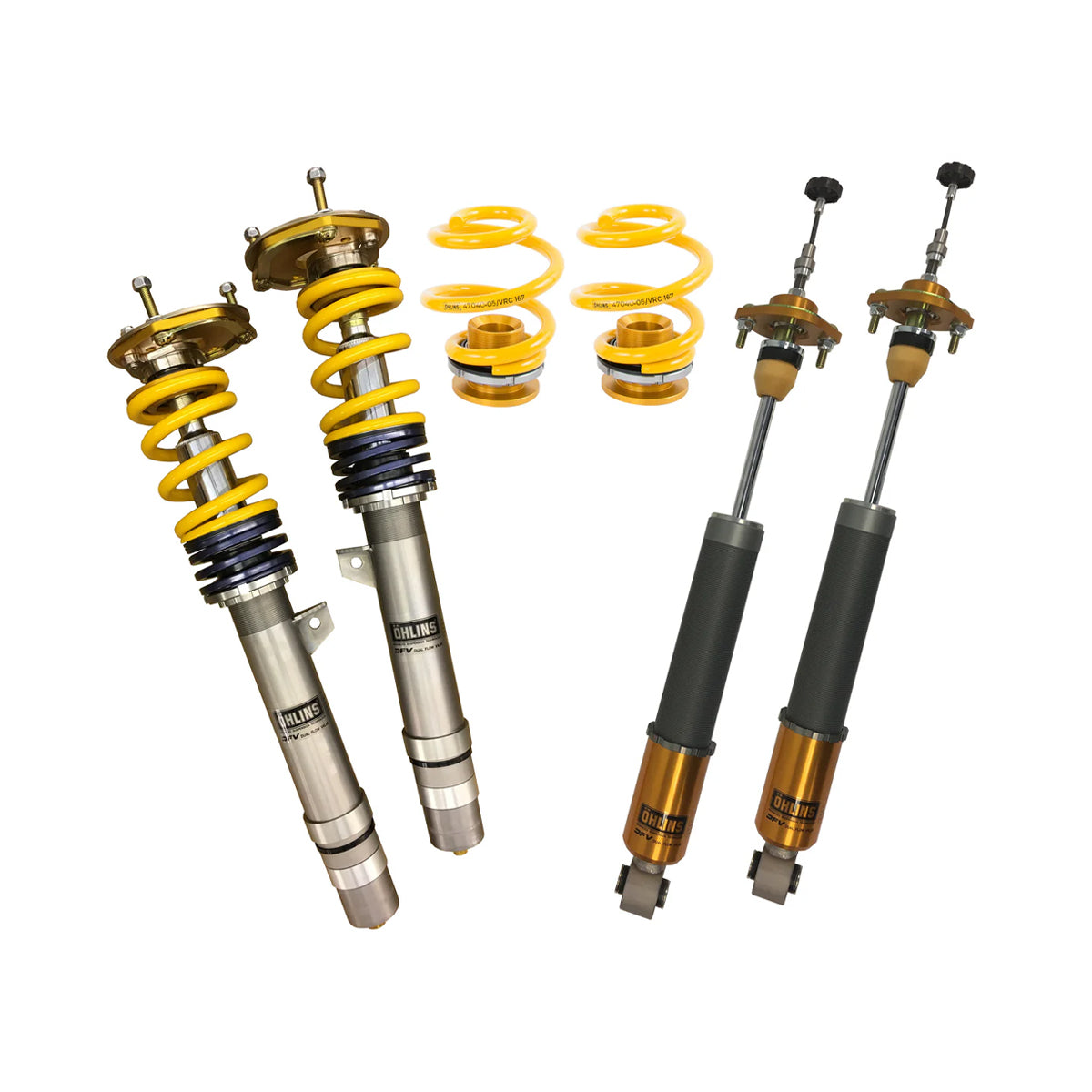 Ohlins Dedicated Track Coilover System - 1999-2004 Porsche 911 Carrera/GT3 (996) - STREETUNED