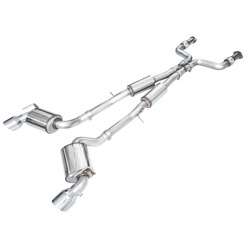 AWE Tuning Touring Edition Catback Exhaust System w/ Chrome Silver Tips - 2023-2024 Nissan Z - STREETUNED