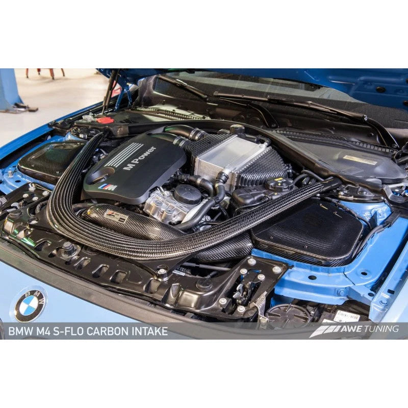 AWE Tuning BMW F8x M3/M4 S-FLO Carbon Intake - STREETUNED