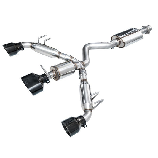 AWE Tuning Touring Edition Exhaust with Diamond Black Tips - 2023-2024 Toyota GR Corolla - STREETUNED