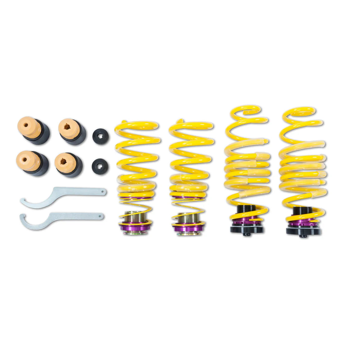 KW H.A.S. Height Adjustable Spring Kit - 2015-2020 BMW F87 M2/F80 M3/F82 M4 - STREETUNED