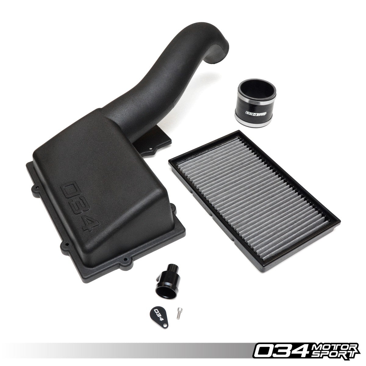 034 Motorsport P34 Cold Air Intake System, 8V Audi A3/S3/TT/TTS, MkVII Volkswagen Golf/GTI/R - T1 Motorsports
