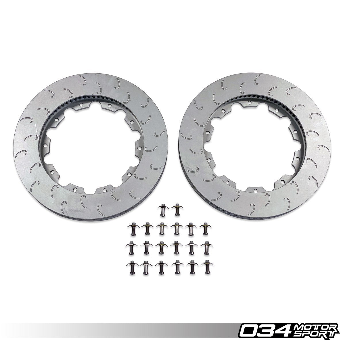 034 Motorsport Rotor Ring Set, 370mm, Front Audi 8V.5 RS3, 8S TTRS - T1 Motorsports