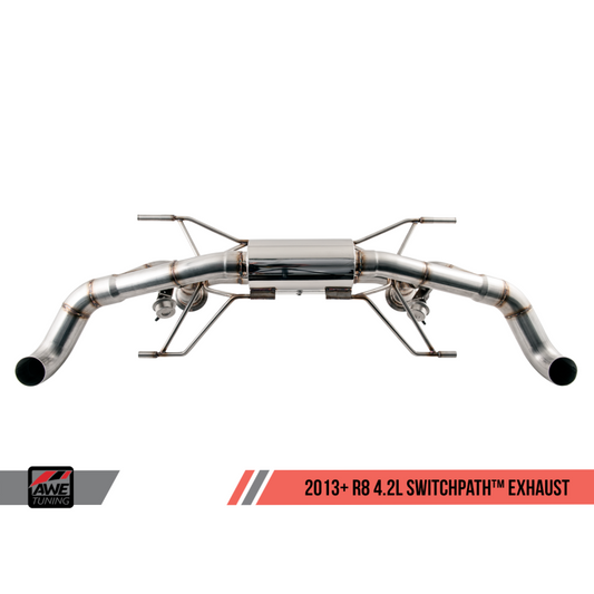 AWE Tuning Audi R8 4.2L Coupe SwitchPath Exhaust (2014+) - STREETUNED