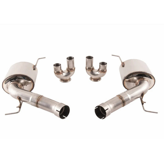 AWE Tuning BMW F10 M5 Touring Edition Axle-Back Exhaust Diamond Black Tips - STREETUNED
