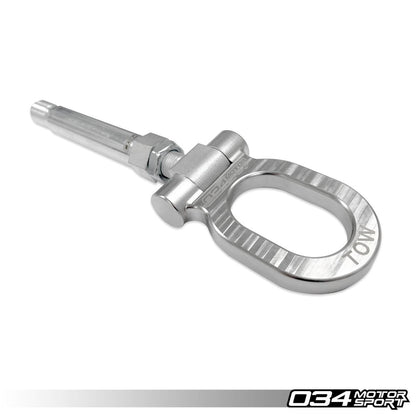 Motorsport Stainless Steel Tow Hook - 145mm for Audi B8/B8.5 - T1 Motorsports
