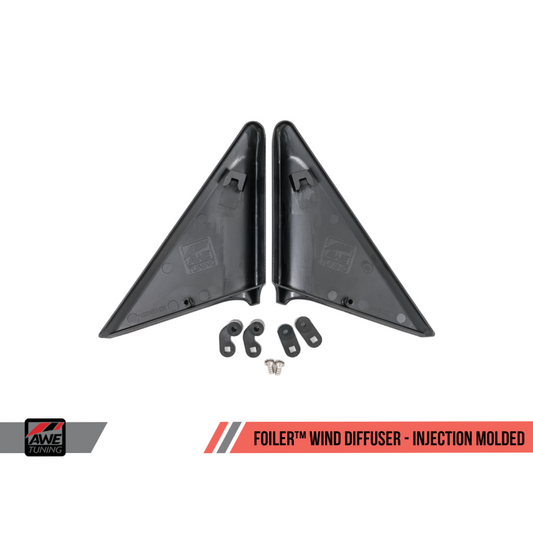 AWE Tuning Foiler Wind Diffuser - 2013-2016 Porsche 991/981/718 - STREETUNED