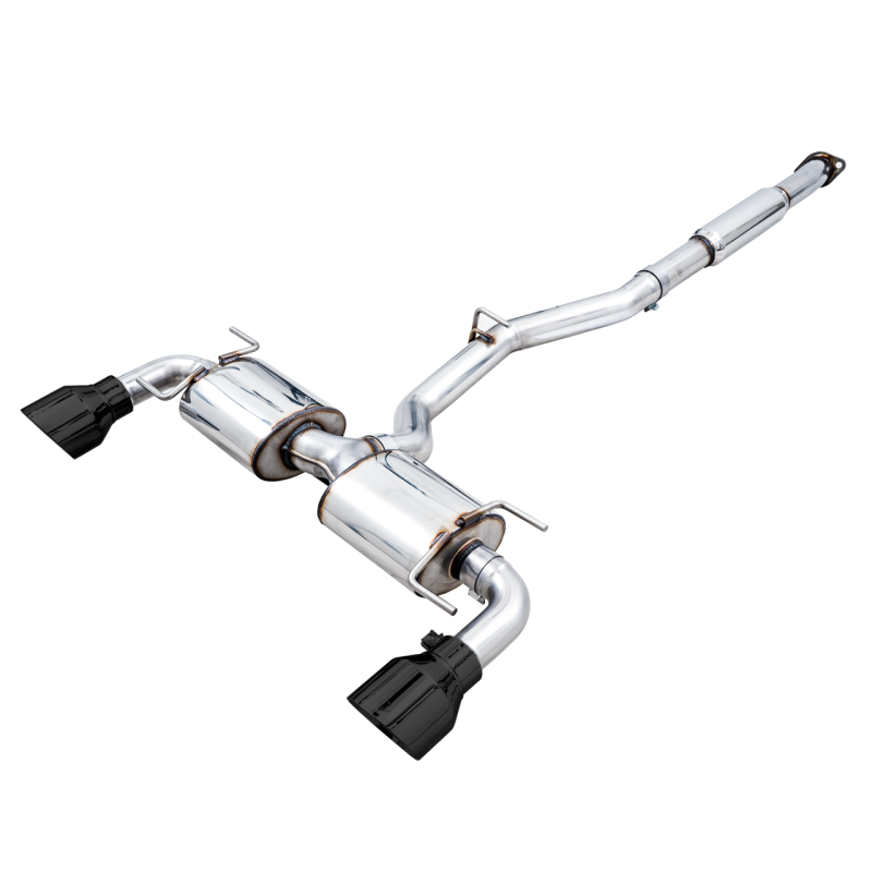 AWE Tuning Touring Edition Catback Exhaust with Diamond Black Tips - 2022-2024 Subaru BRZ/Toyota GR86 - STREETUNED