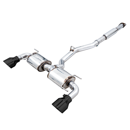 AWE Tuning Touring Edition Catback Exhaust with Diamond Black Tips - 2022-2024 Subaru BRZ/Toyota GR86 - STREETUNED
