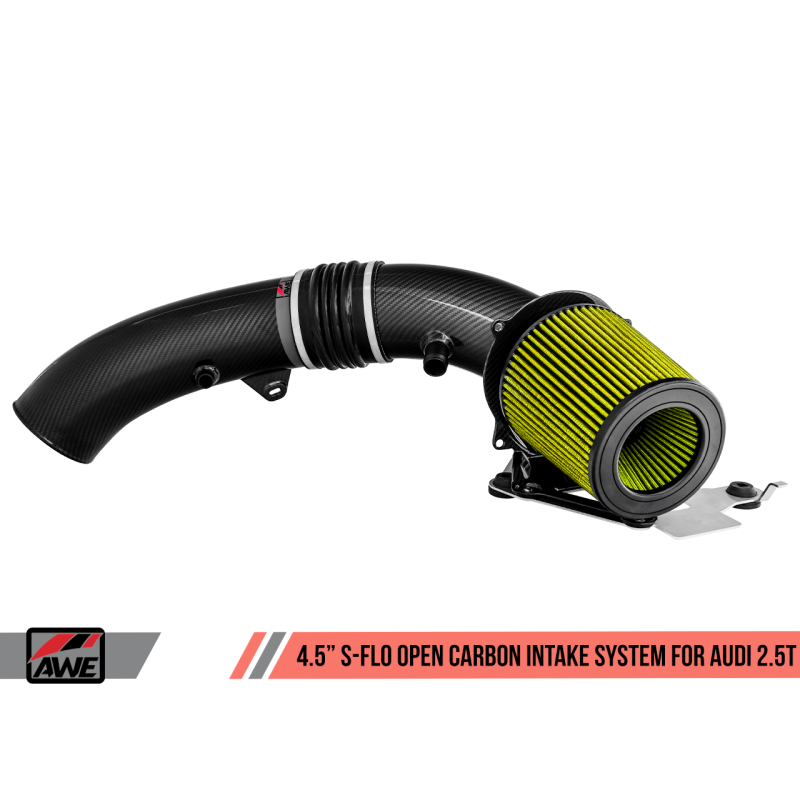 AWE Tuning Audi RS3 / TT RS S-FLO Open Carbon Fiber Intake - T1 Motorsports