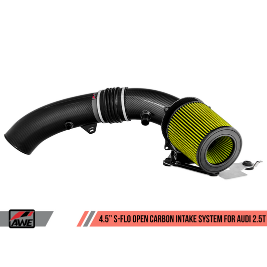 AWE Tuning Audi RS3 / TT RS S-FLO Open Carbon Fiber Intake - T1 Motorsports