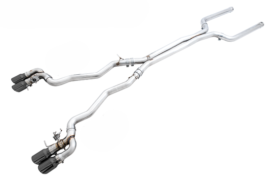 AWE Tuning SwitchPatch Cat-Back Exhaust with Black Diamond Tips - 2018-2023 BMW F90 M5 - STREETUNED