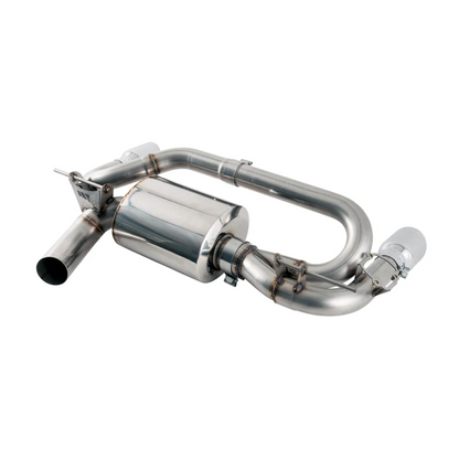 AWE Tuning BMW F22 M235i / M240i Touring Edition Axle-Back Exhaust - Chrome Silver Tips (90mm) - STREETUNED