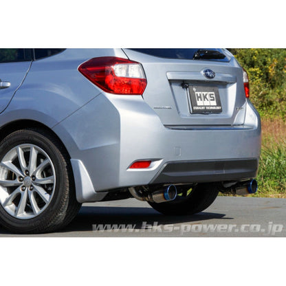 HKS Legamax Premium Exhaust System - 2012-2016 Subaru Impreza